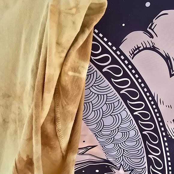 Etica Frankie Tie-Dye Tie Front Tee by Lulus - Picture 3 of 6